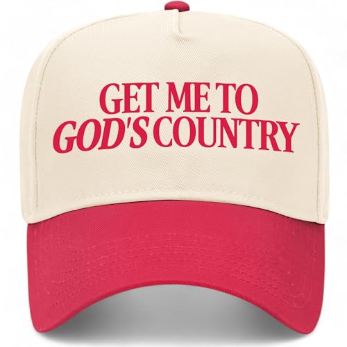Gorro Trucker Vintage Get Me to God's Country miniatura 1