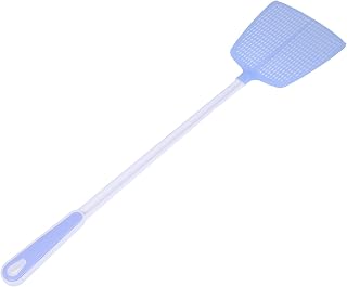 TEAKEA Fly Swatter Fly Swatter Plastic Fly Swatter Mosquito and Insect Killer Household Kitchen Accessories (Color : Blue)