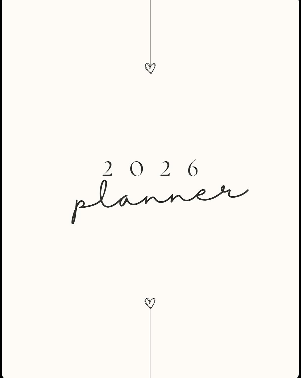 Planner: 2026