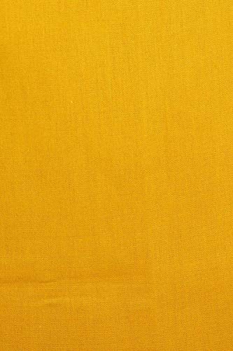 Image of Women's Cotton Plain Readymade Saree Petticoats (Yellow, 40W x 30L)
