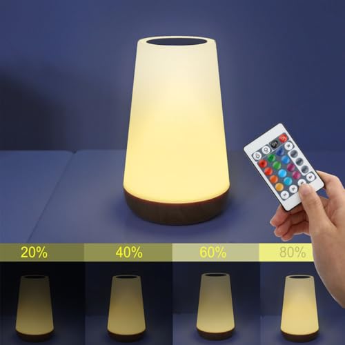 Lámpara de mesa táctil colorida DOITOOL pequeña miniatura 7