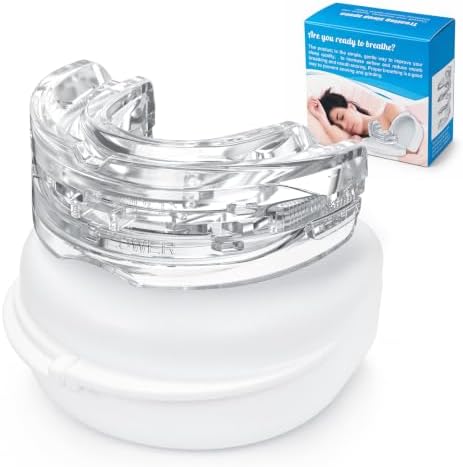 Anti Snoring Mouthpiece, 10mm Adjustable Mouth Guard for Sleeping...