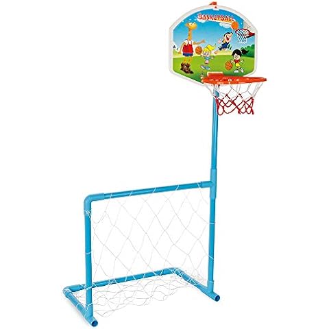 PILSAN 03-392 Magic Basketball and Football Set, White Cover