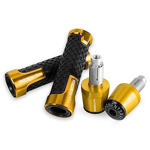 Poignées de guidon antidérapantes moto BMW R1200GS contre vibrations - 3