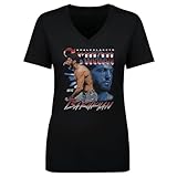 500 LEVEL Arman Tsarukyan UFC Women's V-Neck T-Shirt - Arman Tsarukyan Vintage WHT (Black, Small)