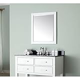 Avanity 28 in. Mirror for Brooks / Modero / Tribeca in White finish