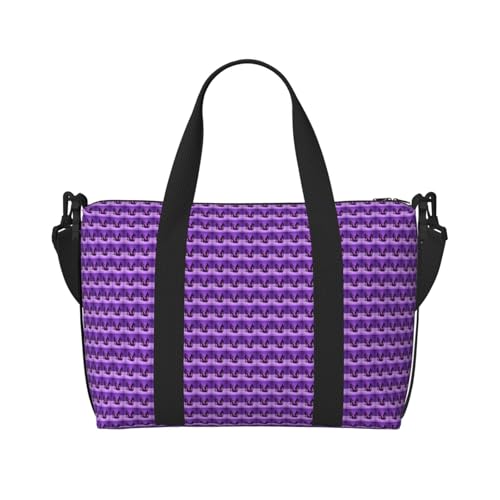 Sac de voyage à main léger violet résoudra le manque de place pour vos trajets quotidiens