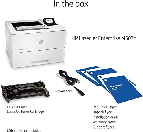 Hp Laserjet Pro Mfp M283Cdw All-In-One Wireless Color Laser Printer, White - Print Scan Copy Fax - 22 Ppm, 600 X 600 Dpi, Auto Duplex Printing, 50-Sheet Adf, 8.5 X 14, Ethernet, Cbmoun Printer_Cable #TOP4