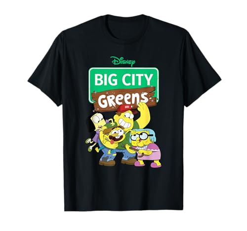 T-shirt Big City Greens Disney Channel anti irritation coton hypoallergénique