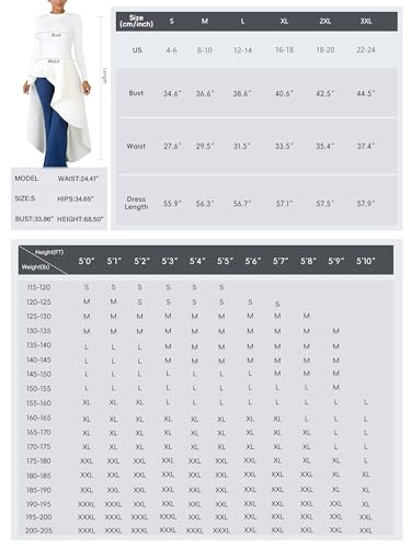 Lrady Women Ruffle High Low Asymmetrical Long Sleeve Peplum Tops Blouse Shirt Dress, Blue, X-Large