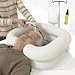Inflatable Bedside Shampoo Basin kit, Bedside Shower System for Disabled& Elderly Bed Easy, Pregnancy, Bedridden or Post-Surgical Patient, Bed-confined Patient,Overhead Shower with Water Bag(Set of 4)