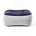 Nicoone Repose-pieds gonflable - Accessoire de voyage pour dessous de bureau, dos ou jambe
