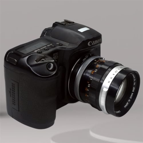 PHOLSY Lens Mount Adapter Manual Focus with Aperture Lever, Optical Glass and Cap Compatible with Canon FD FL Mount Lens to Canon EOS EF-Mount Camera Body, FD to EOS, FD to EF - Image 2