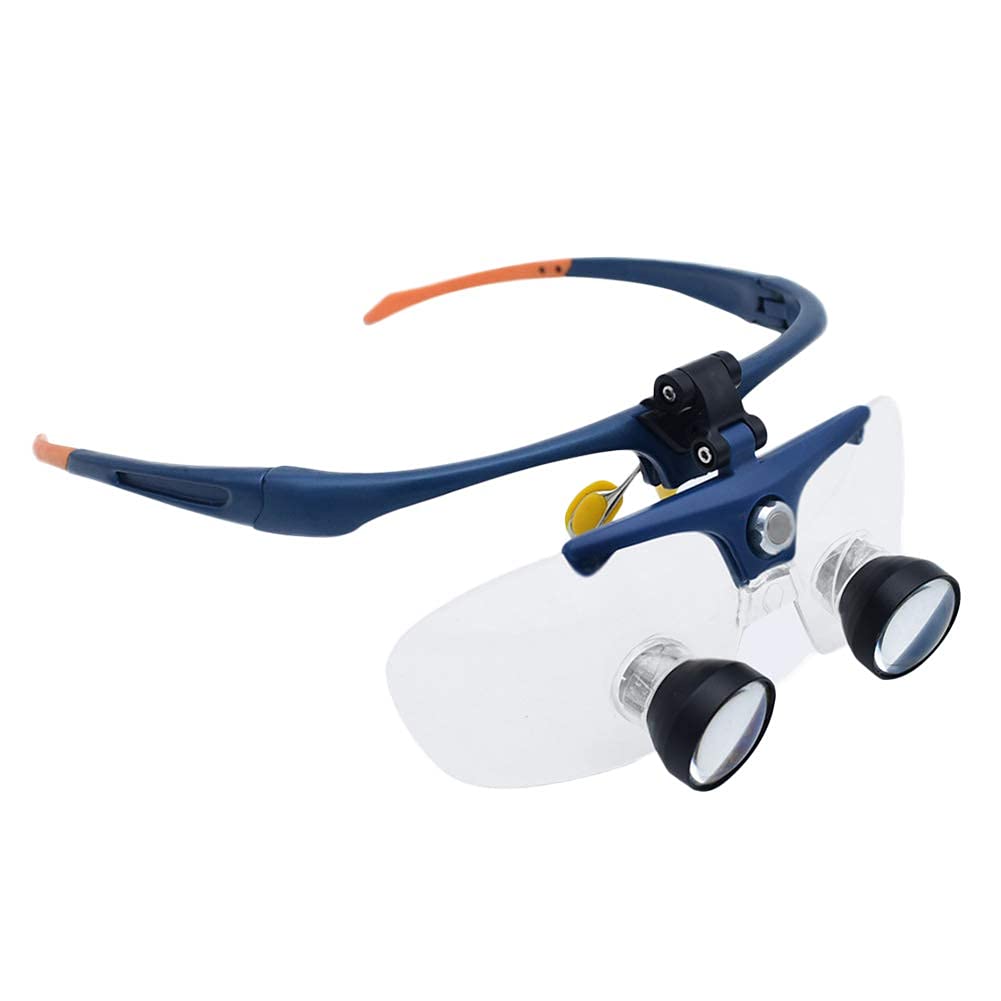 HTTGDGDH Magnifying Glass Loupes Embedded Professional Customization 2.5X Loupes Binocular Optical Glass Magnifier