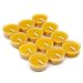 BCandle 100% Pure Raw Beeswax Tea Lights Candles Organic Hand Made (Pack of 12)