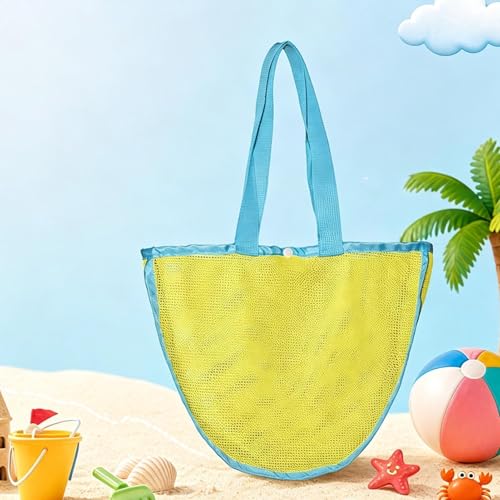 Bolsa de playa de malla grande para vacaciones de verano 2