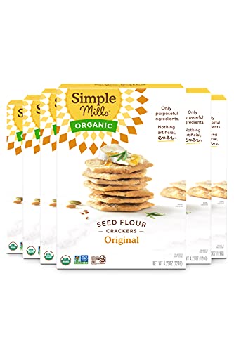 Photo 1 of Simple Mills Organic Seed Crackers EXP 10/26/2025