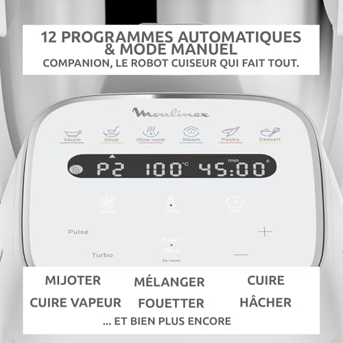 Robot cuiseur Moulinex Companion YY5642FG 14 fonctions Capacité 10 personnes - vue 4