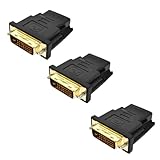 Adapter: DVI HDMI Adapter, einschließlich HDMI-Buchse und DVI-d (24+1)-Stecker, kann an HDMI-Stecker, DVI-I (24+1) und DVI-I (24+5) Buchse angepasst werden