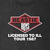 The Beastie Boys Licensed to Ill Tour 1987 T Shirt M Black #1