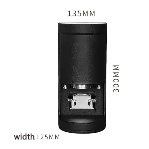Tamper à expresso électrique 58 mm – Tamper automatique à café avec pression réglable (5–30 kg), pour cafés et maison (blanc)