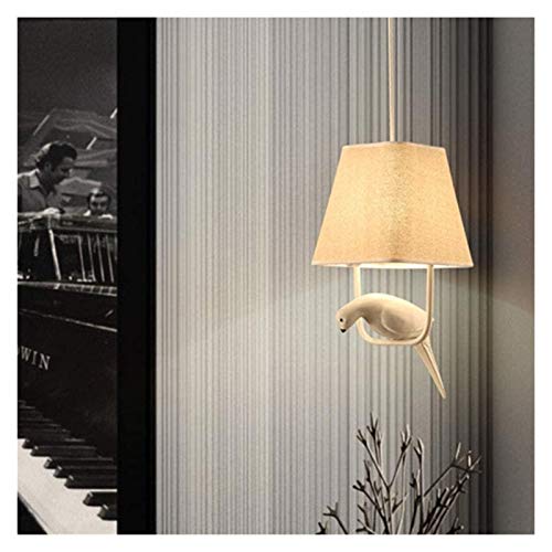 Lustre oiseau lampe suspendue pour plafond haut salon