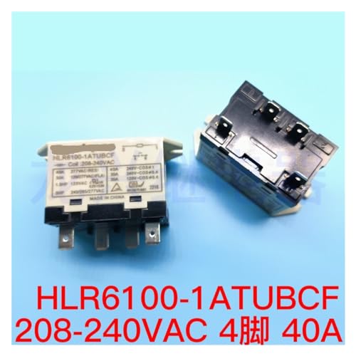 Relé HLR6100-1ATUBCF 208-240VAC 40A soluciona fallos de arranque en motores monofásicos 4