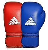 adidas Unisex's AIBA Approved Competition Boxing Gloves, Red, 10oz