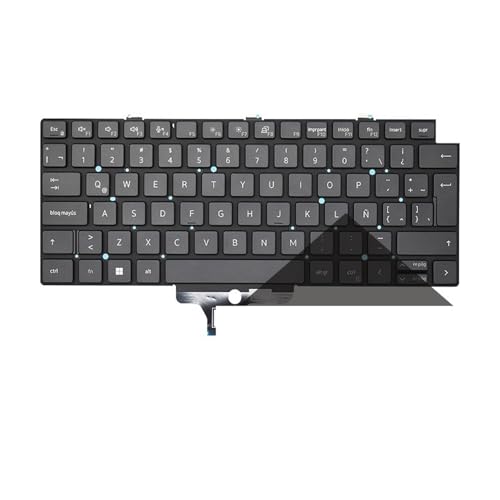 Clavier Latitude 5320 5330 Rétroéclairé Solution Touches Usées Russe Espagnol