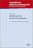  Einführung in die Betriebswirtschaftslehre