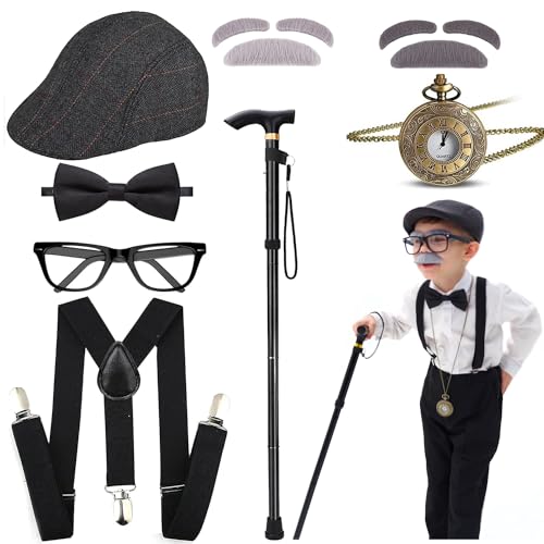 Aimeiar Kids 100 Days of School Costume for Boys - Halloween...