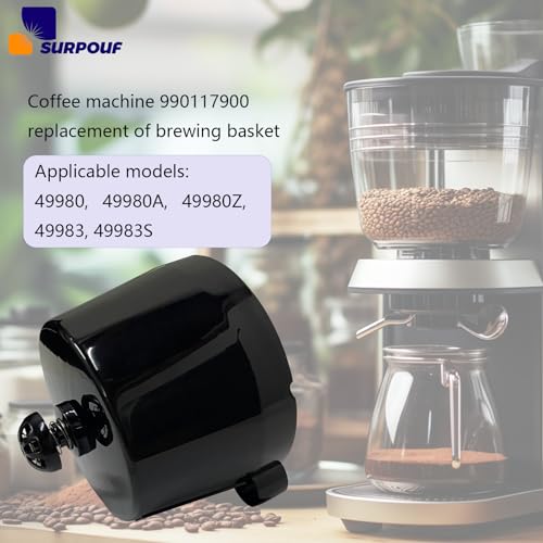 Image of 990117900 Coffee Maker Brew Basket Fits For Hamilton Beach 49983 49980A 49983S 49980Z