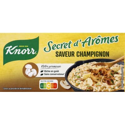 Knorr Bouillon Secret d'Arômes Saveur Champignon 100g