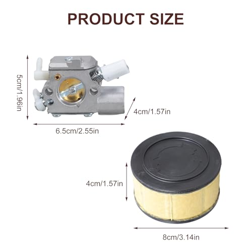 Kit d'entretien de carburateur tronçonneuse MS231 alimentation - 7