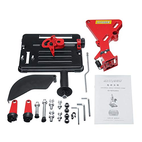 Angle Grinder Stand Grinder Holder Cutter Support Aluminum Bracket Iron Base100-115-125 Angle Grinder Cutting (4In-4.5In-5In) #TOP1