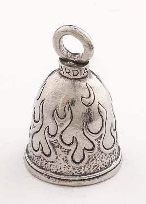 Flame Guardian Biker Bell with Hanger