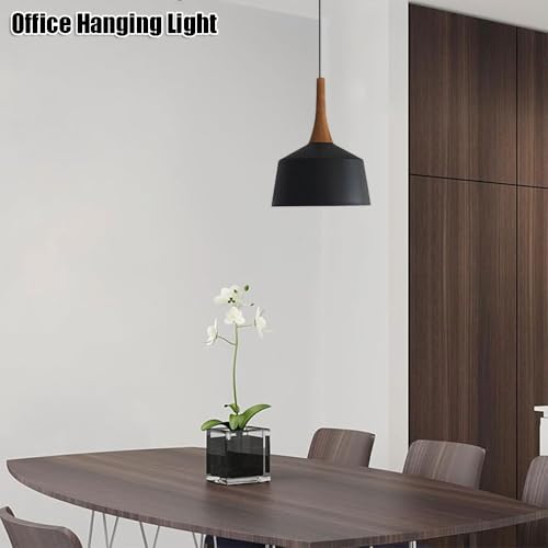 Lámpara colgante de metal industrial moderna con casquillo E27 regulable 4