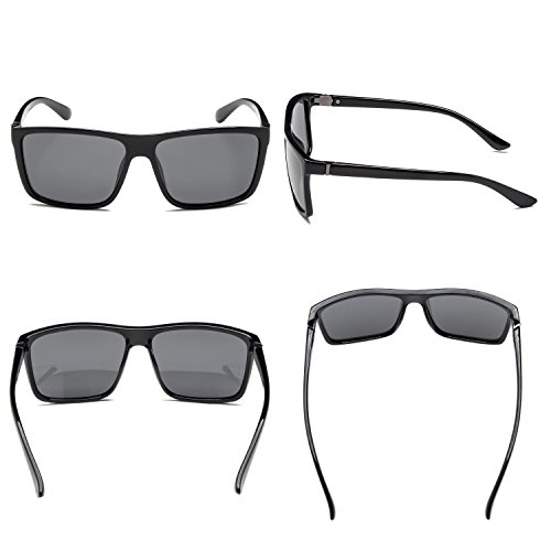 Image of Men's Sports Polarized Sunglasses Square Frame Glasses NP1007