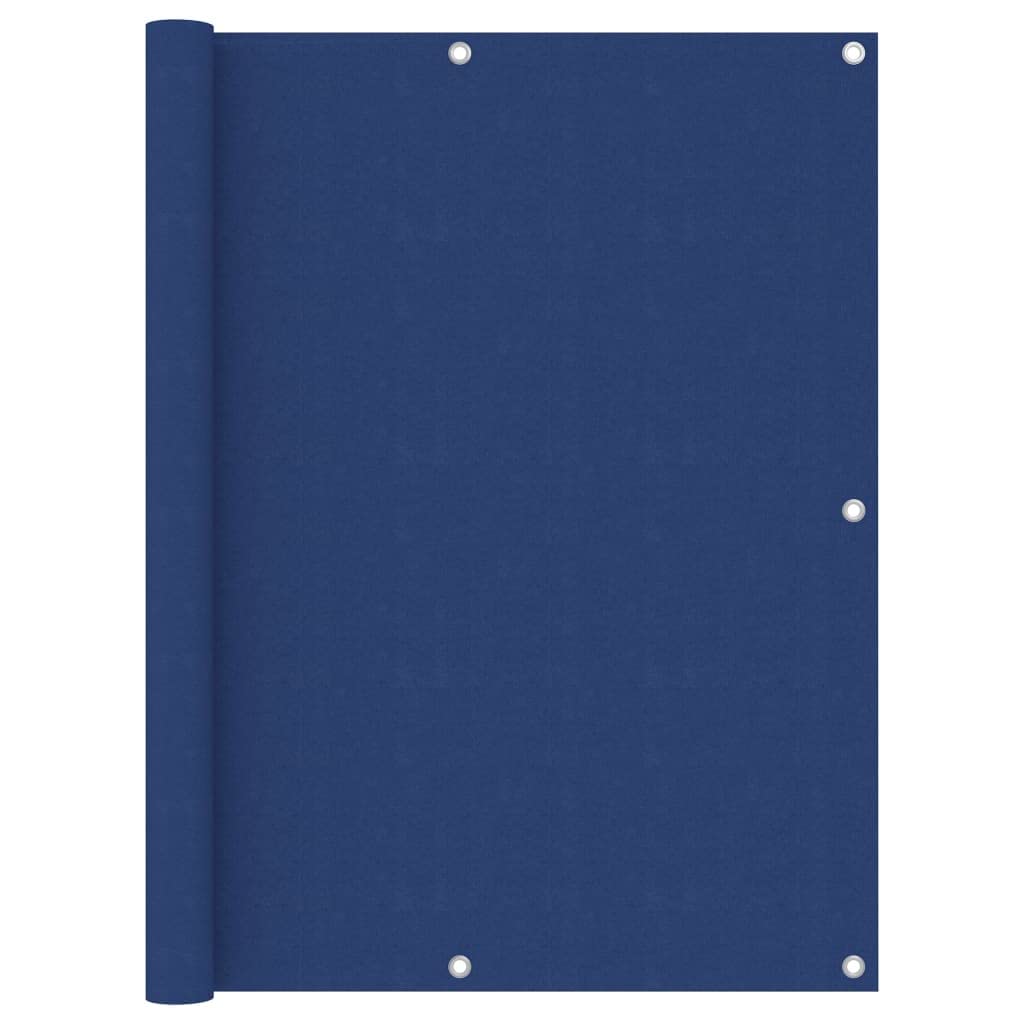 vidaXL Balcony Screen Balcony Privacy Protective Fence Garden Screen Wall Privacy Fencing Screening Outdoor Blue 120x500 cm Oxford Fabric — image 1