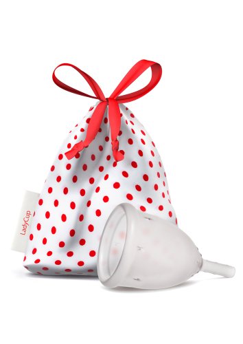 Ladycup Copa menstrual Ladycup"Transparent"-S (Small) - Menor de 30 años, sin parto vaginal
