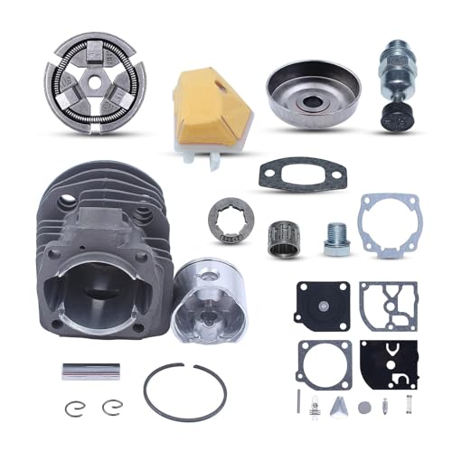 Kit piston cylindre 45 mm haute compression avec tambour d'embrayage .325 7T - 5