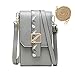 Produktbild Kleine Handy Umhängetasche Damen Handytasche zum Umhängen Leder Schultertasche Elegant Brieftasche Frauen Crossbody Tasche für iPhone 13/13Pro/13Pro Max/12/11/XR/Xs/X, Handy bis zu 6.5 Zoll (Blau)