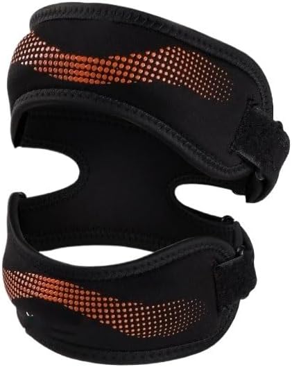 Exercise, Protection Sports Knee Pads Running Fitness Sports Patellar Belt Pressurized Fixed Protective Gear Mountaineering for Fitness, Cycling, Running, Playing Football