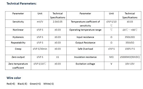Calt Dyly103 200Kg Pull Pressure Compression And Tension Force S Beam Load Cell Sensor #TOP5