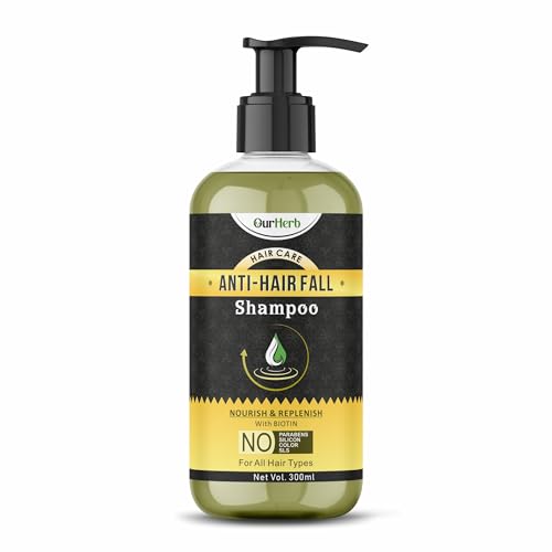 OurHerb Anti Hair Fall Shampoo | Helps Reducing Hair Loss & Break...