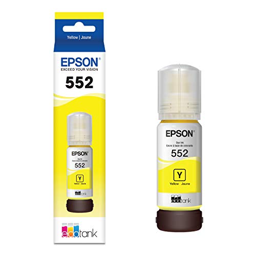 Image of Epson Claria ET Premium T552420 High Capacity Bottle Ink - Yellow (Pack of 2)