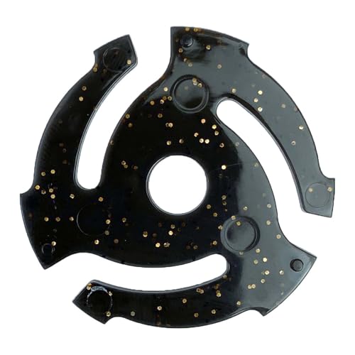 Universally 45RPM Record Adapter LP45 Record Stabilizers Adapter for Turntables Light Weight ABS Secure Playbacks