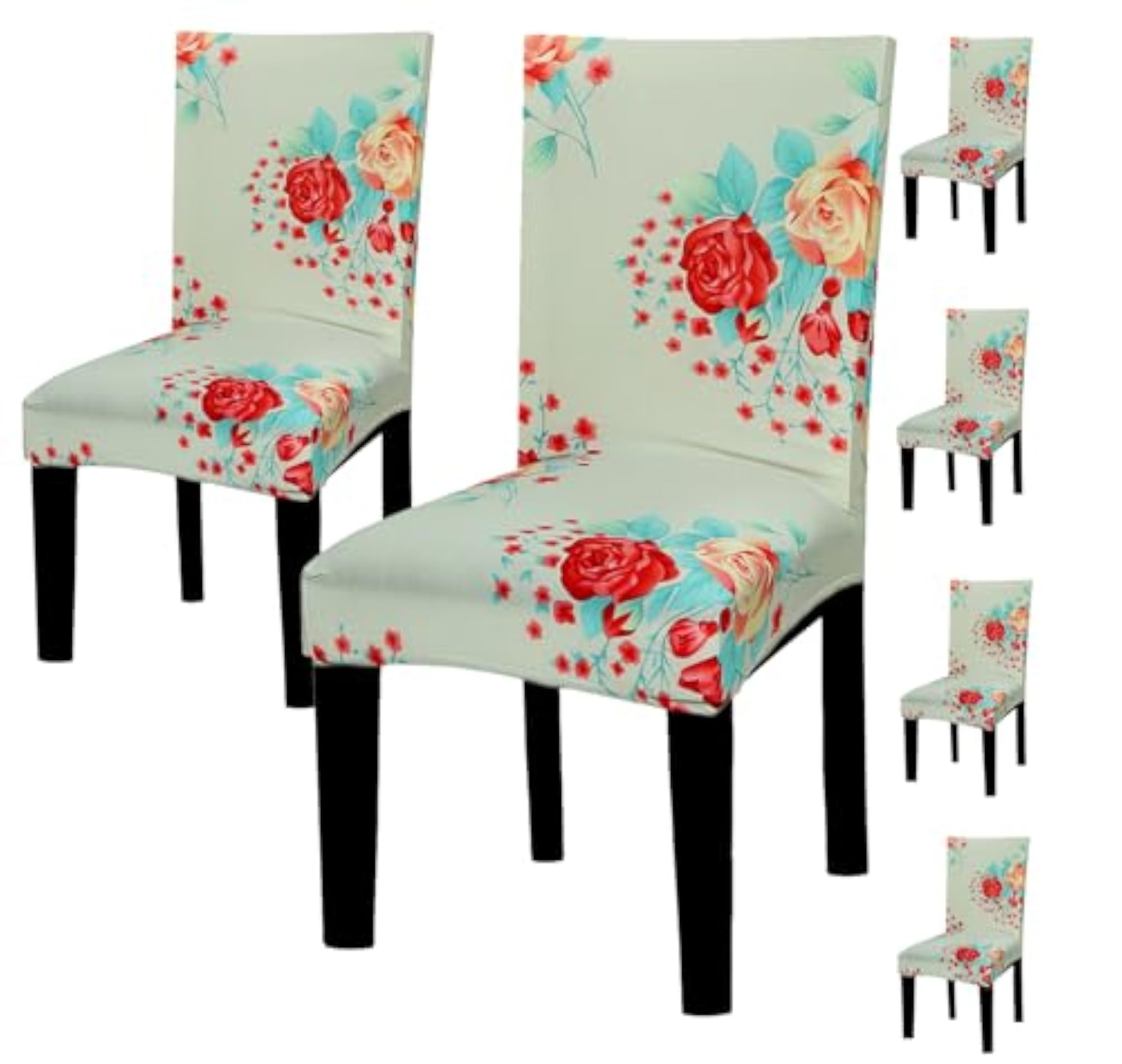 Elastic Chair Cover Stretch Removable Washable