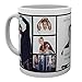GB Eye Justin Bieber Grid Tasse, Holz, Mehrfarbig