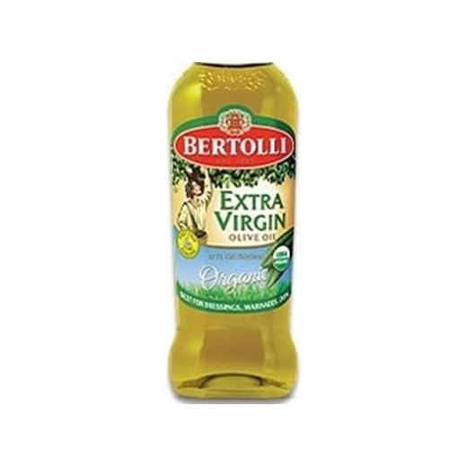 Bertolli Organic Extra Virgin Olive Oil 17oz / 500ml Bottle (Pack of 3)